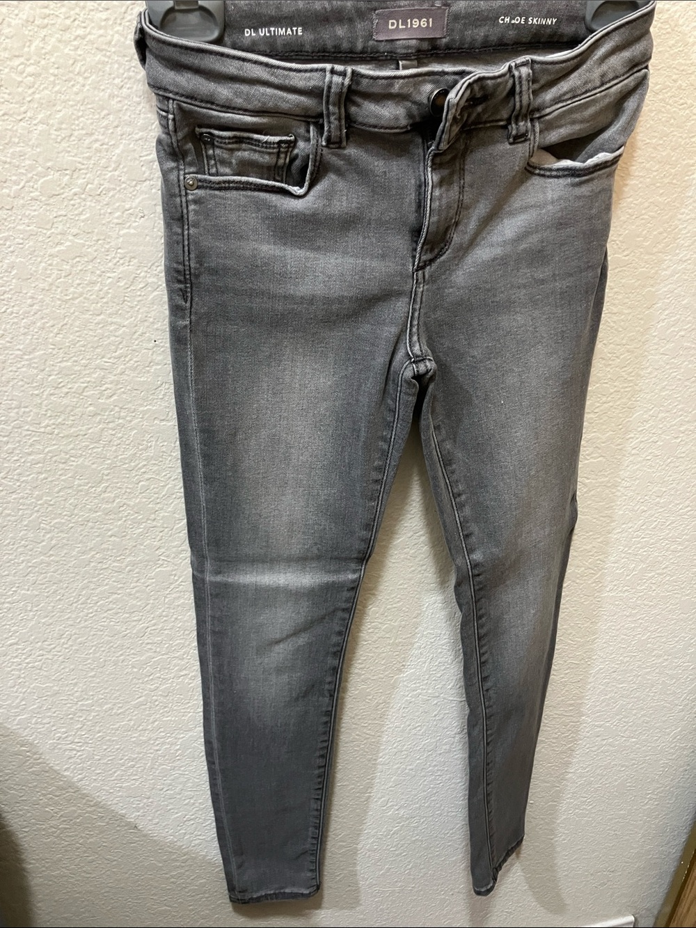DL1961 Mid Gray Skinny Jeans